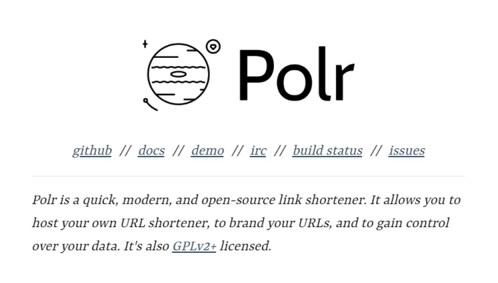 Polr URL Shortener