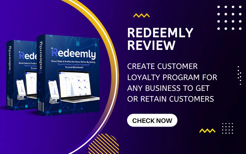 Redeemly Review - Create Loyalty programs