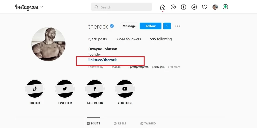 The Rock Instagram Affiliate Marketing