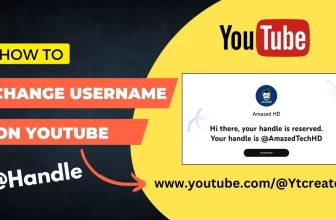 How to change username on YouTube