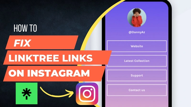 How to fix Linktree links not working on Instagram?
